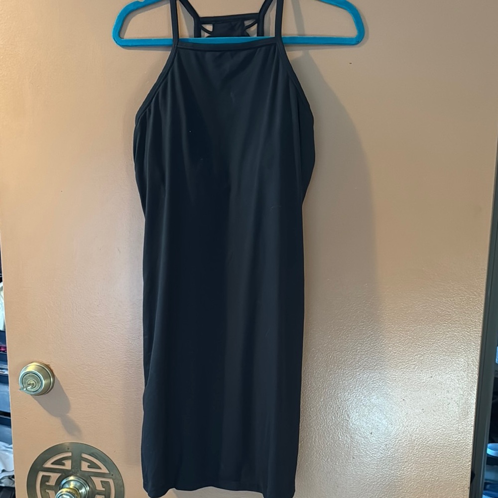 Black Strappy Dress